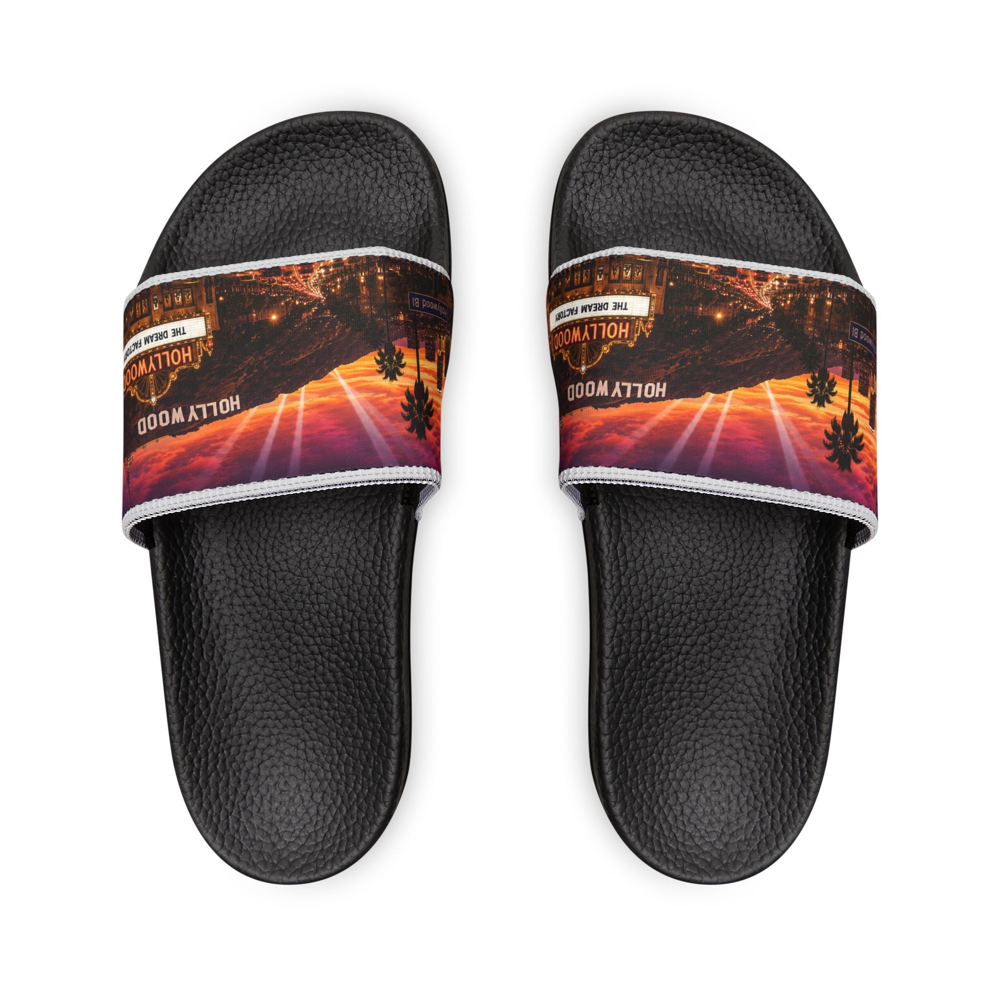 Sunset Palm Beach Slide Sandals | Removable Strap Sandal