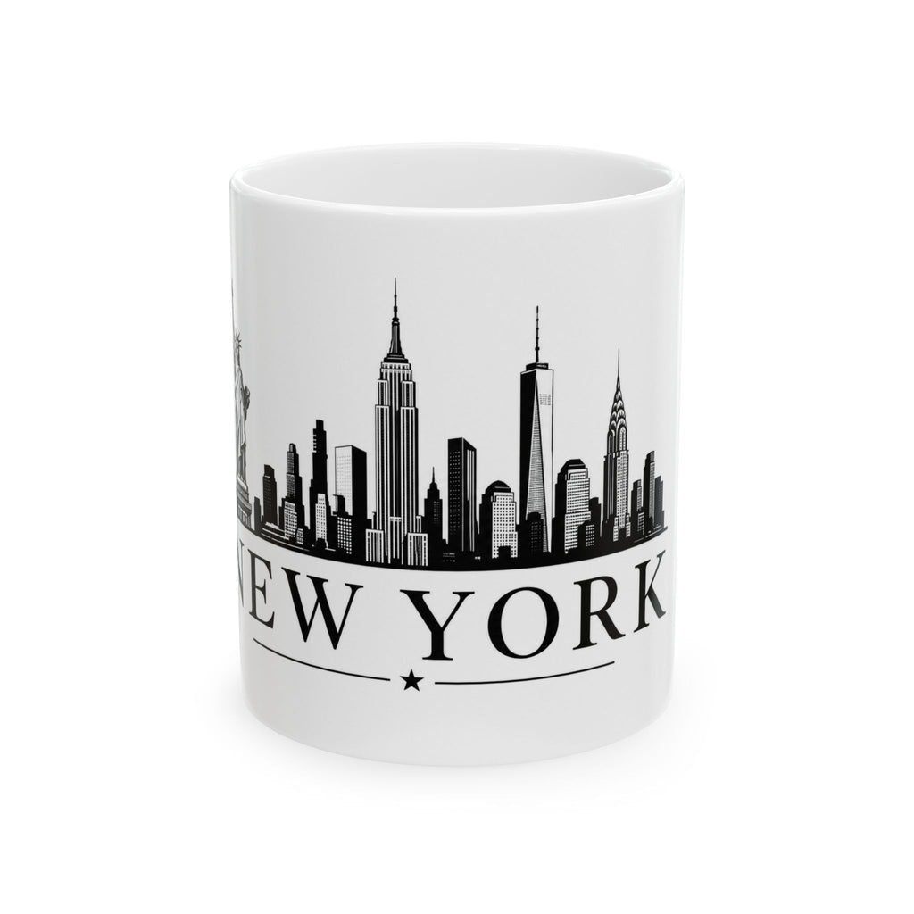 New York Skyline Mug | NYC Cityscape Ceramic Coffee Mug