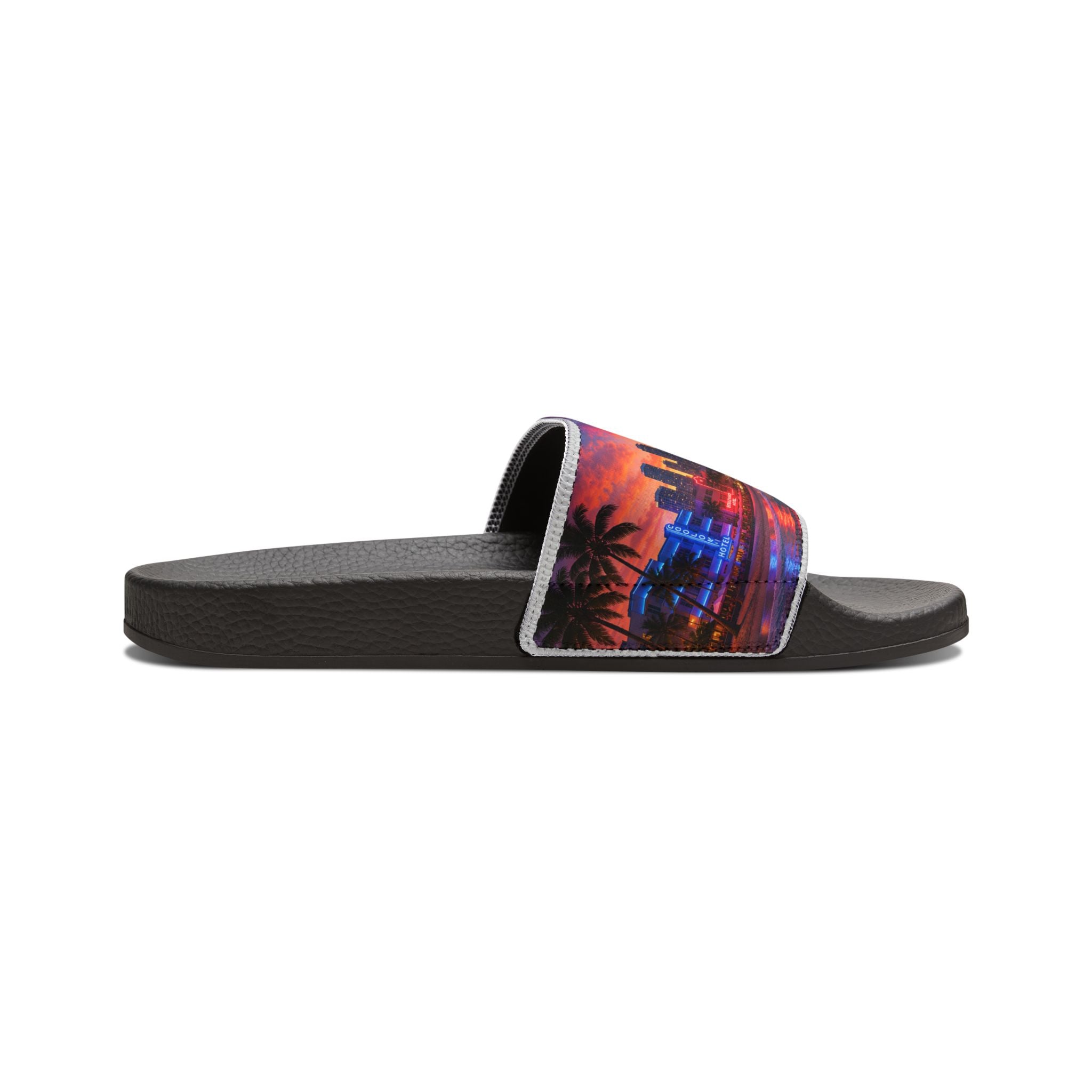 Miami Neon Wave Sandals | Slide