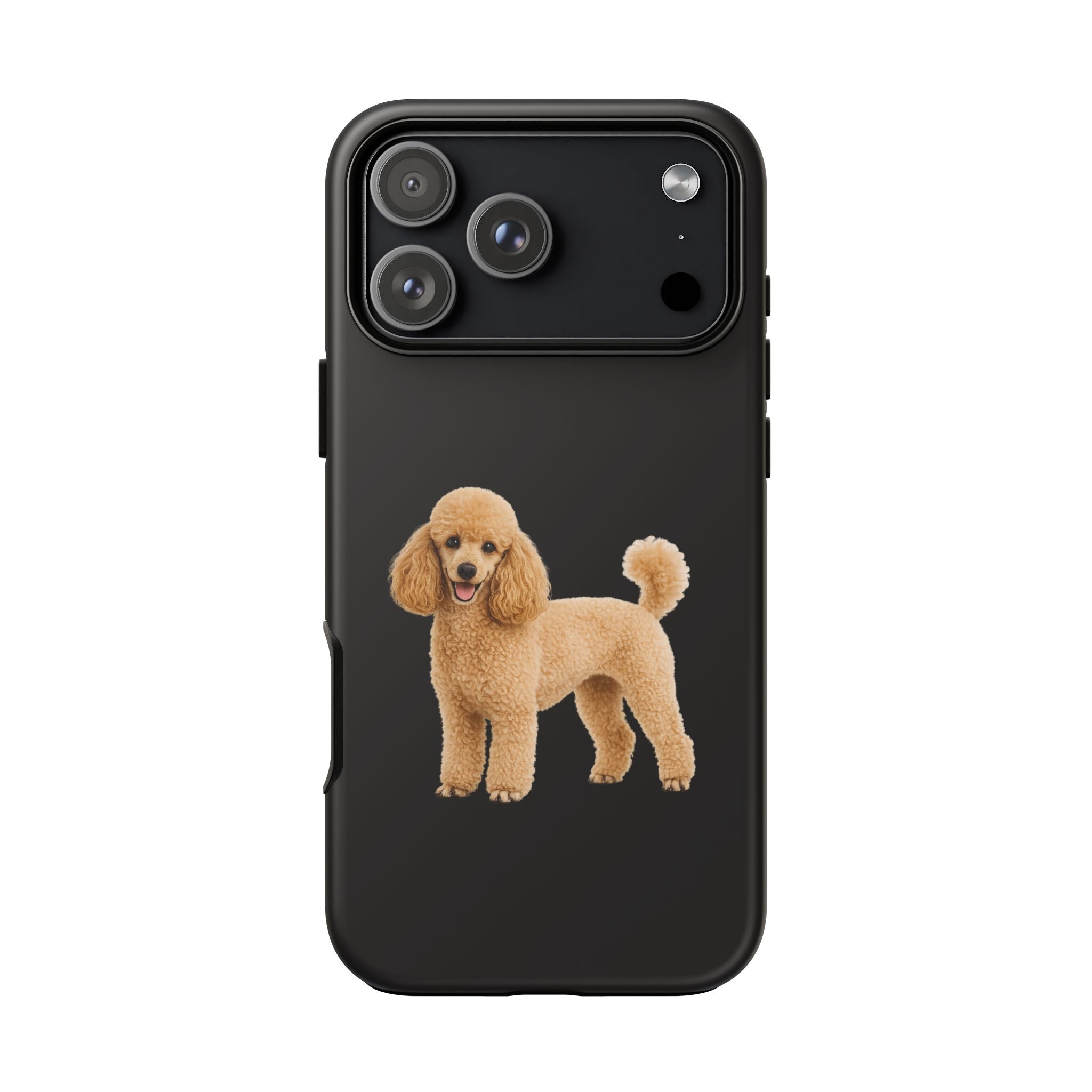 Poodle Phone Case — Cute Apricot Poodle Protective Phone Cover