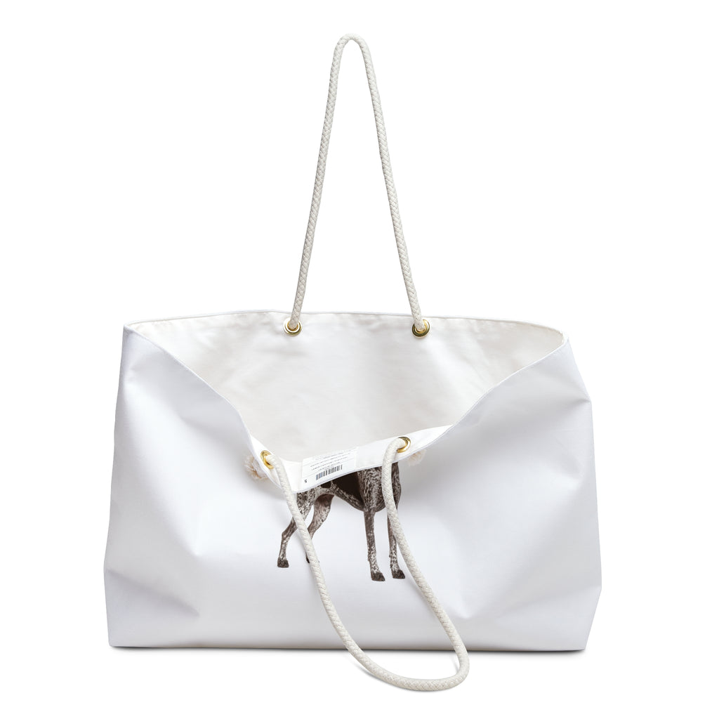 German Shorthaired Pointer Weekender Bag | Dog Print Travel Tote