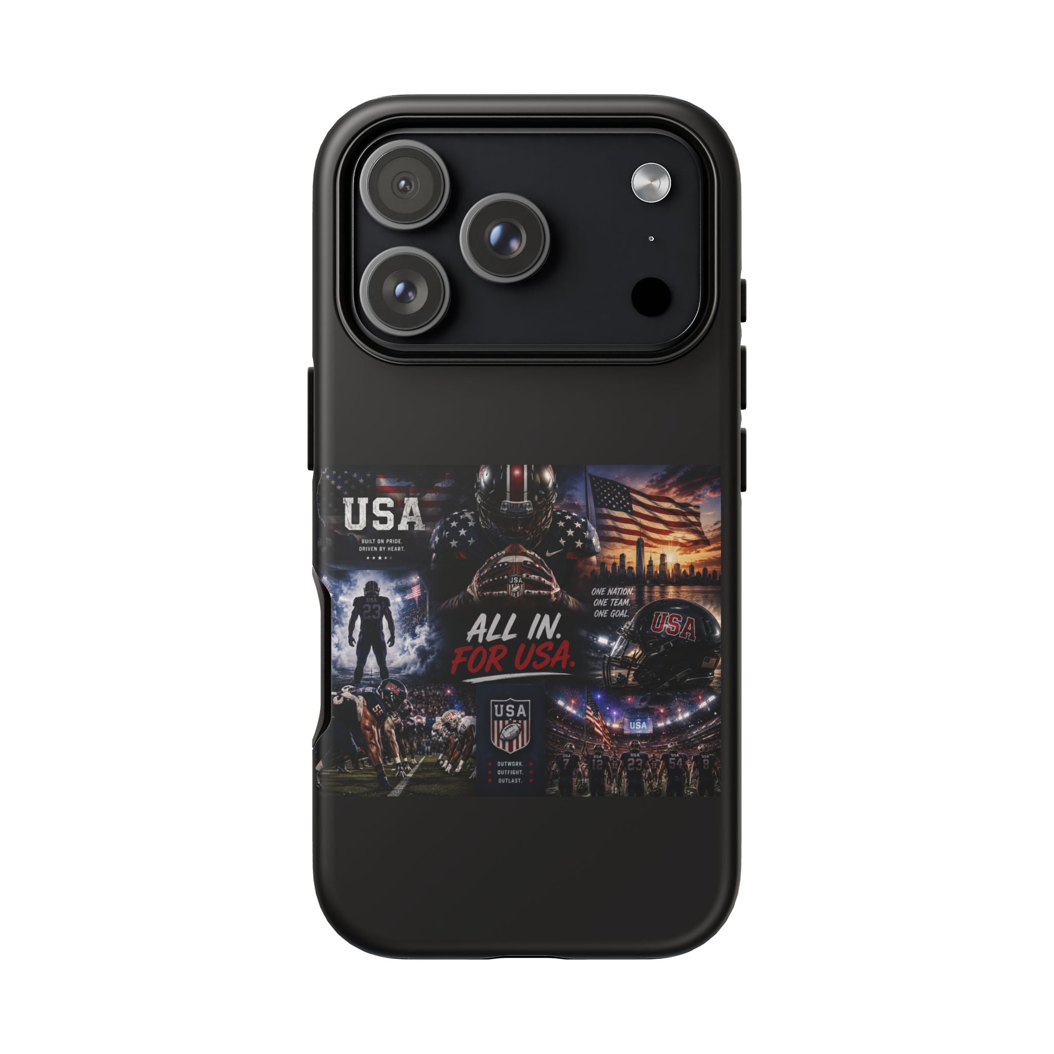 Patriotic 'All In For USA' Phone Case