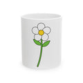 Simple Daisy Illustration Mug | Ceramic Coffee Cup
