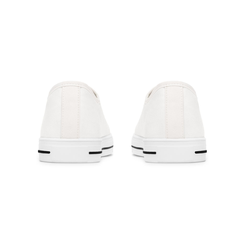 Patriotic Popsicles Women's Low Top Sneakers | American Flag Ice Cream Shoes