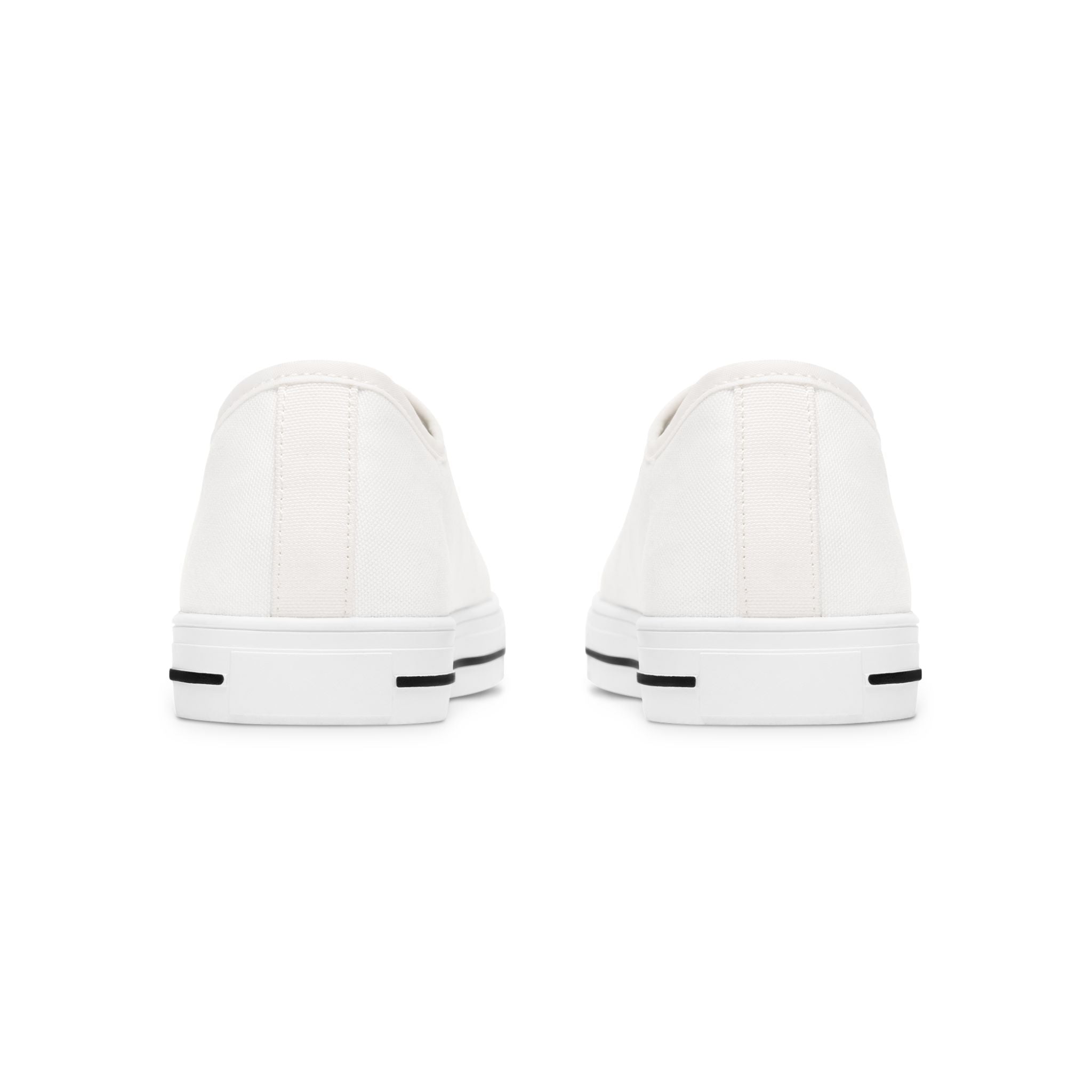 Patriotic Popsicles Women's Low Top Sneakers | American Flag Ice Cream Shoes