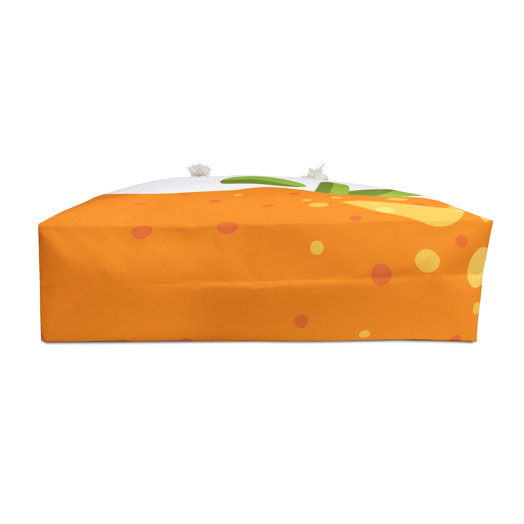 Orange Citrus Illustration Weekender Bag | Fruit Tote Travel Bag