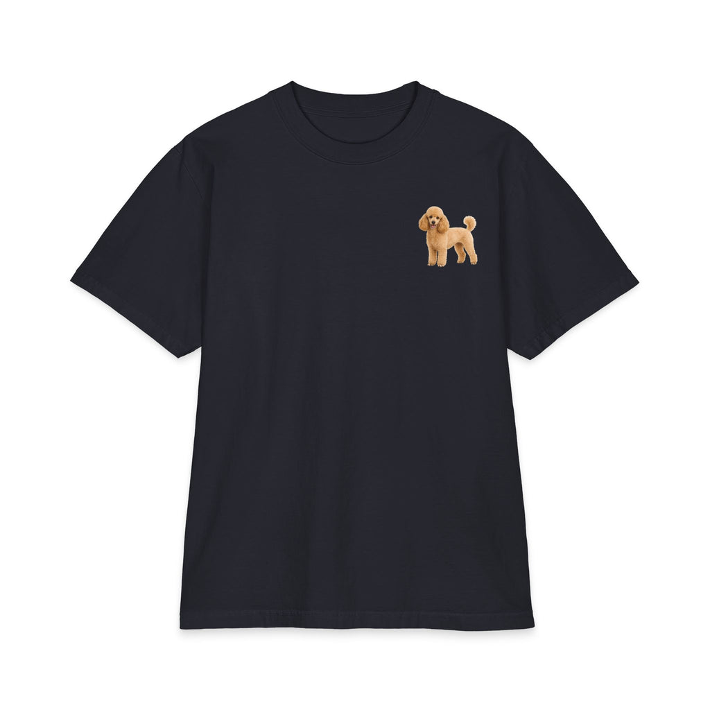 Toy Poodle Illustration T-Shirt | Small Chest Dog Graphic
