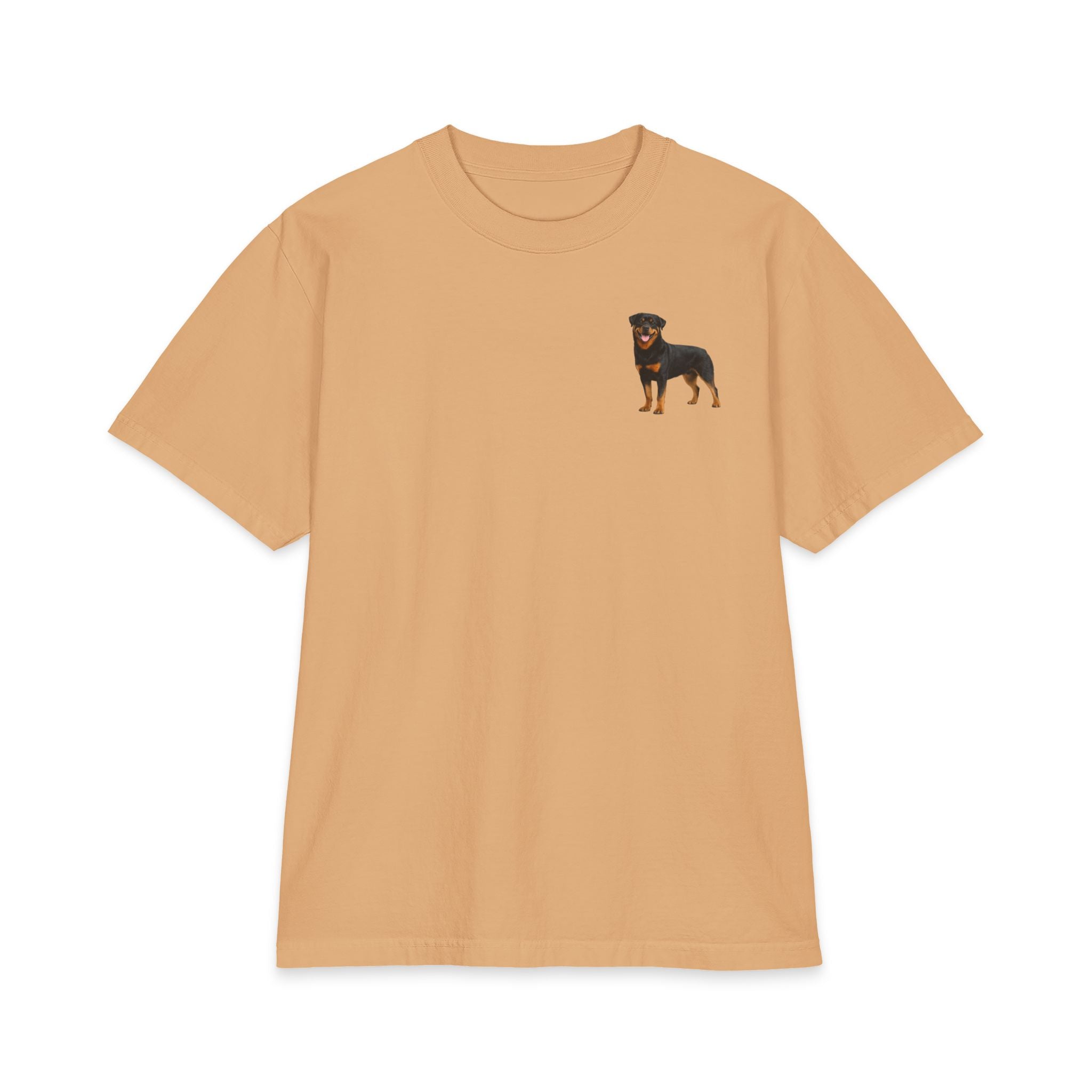Rottweiler Illustration T-Shirt | Small Chest Dog Graphic Tee