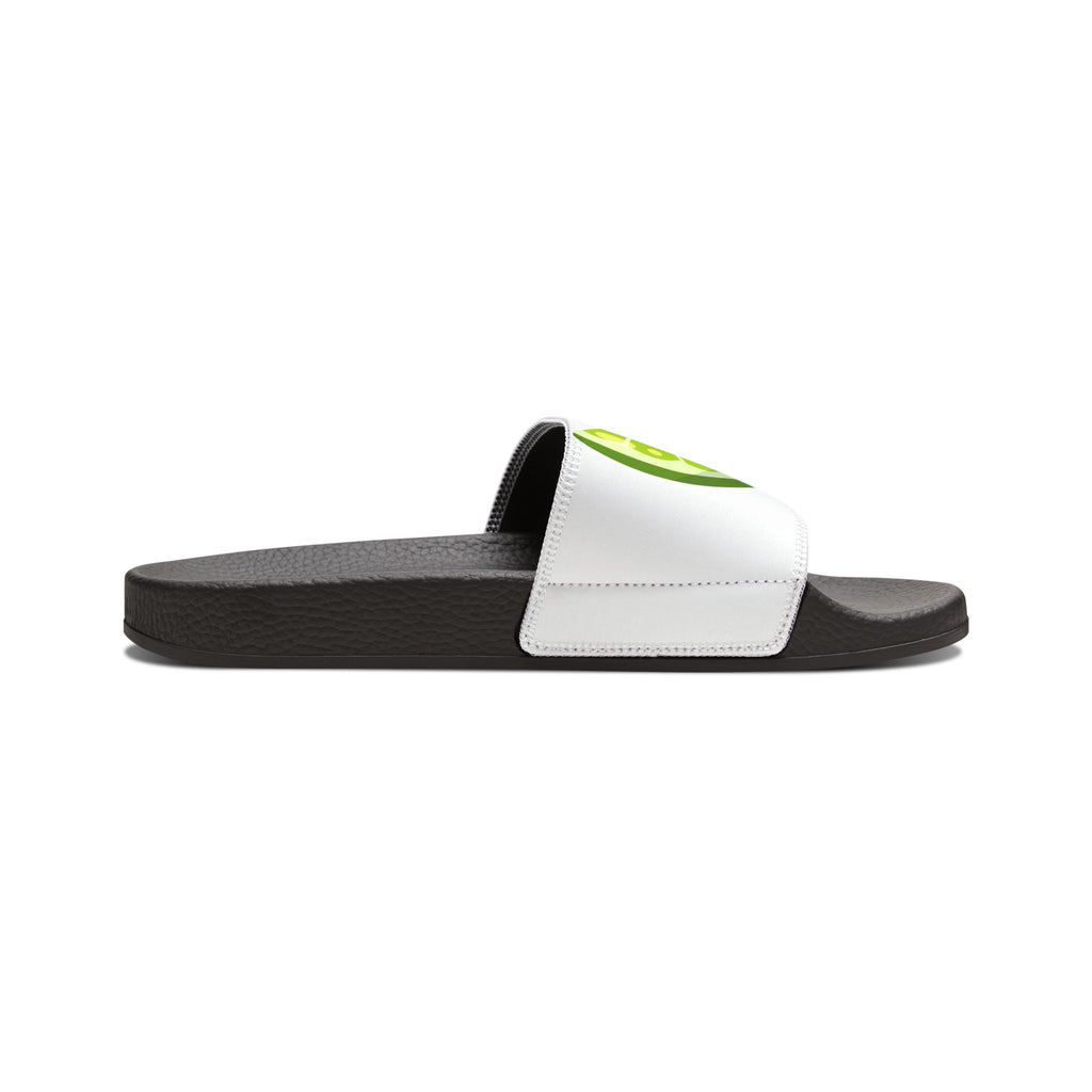 Tropical Leaf Slide Sandals | Removable Strap Sandal