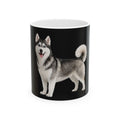 Siberian Husky Illustration Mug | Ceramic Coffee Cup