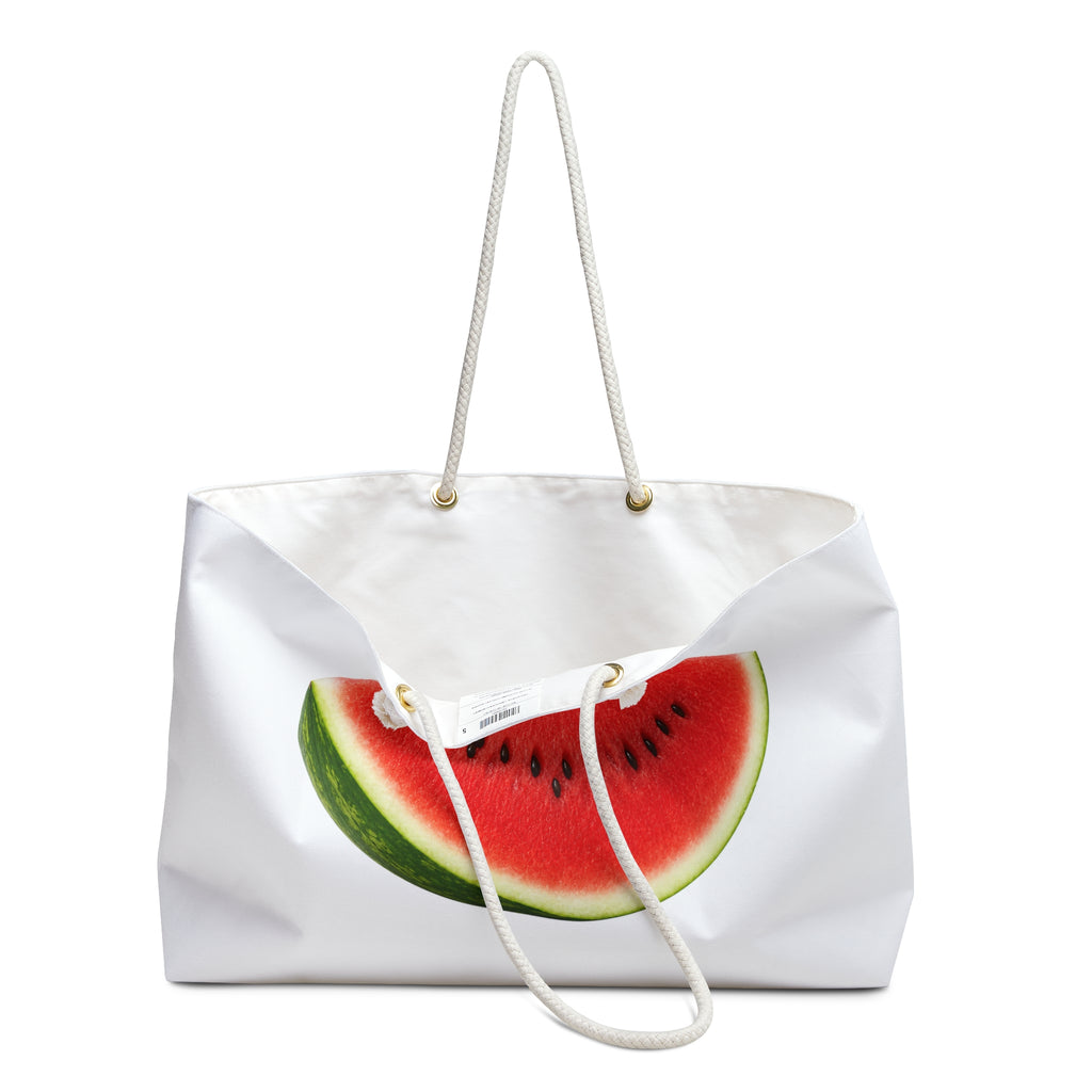 Watermelon and Strawberry Weekender Bag | Summer Fruit Tote