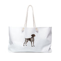 German Shorthaired Pointer Weekender Bag | Dog Print Travel Tote