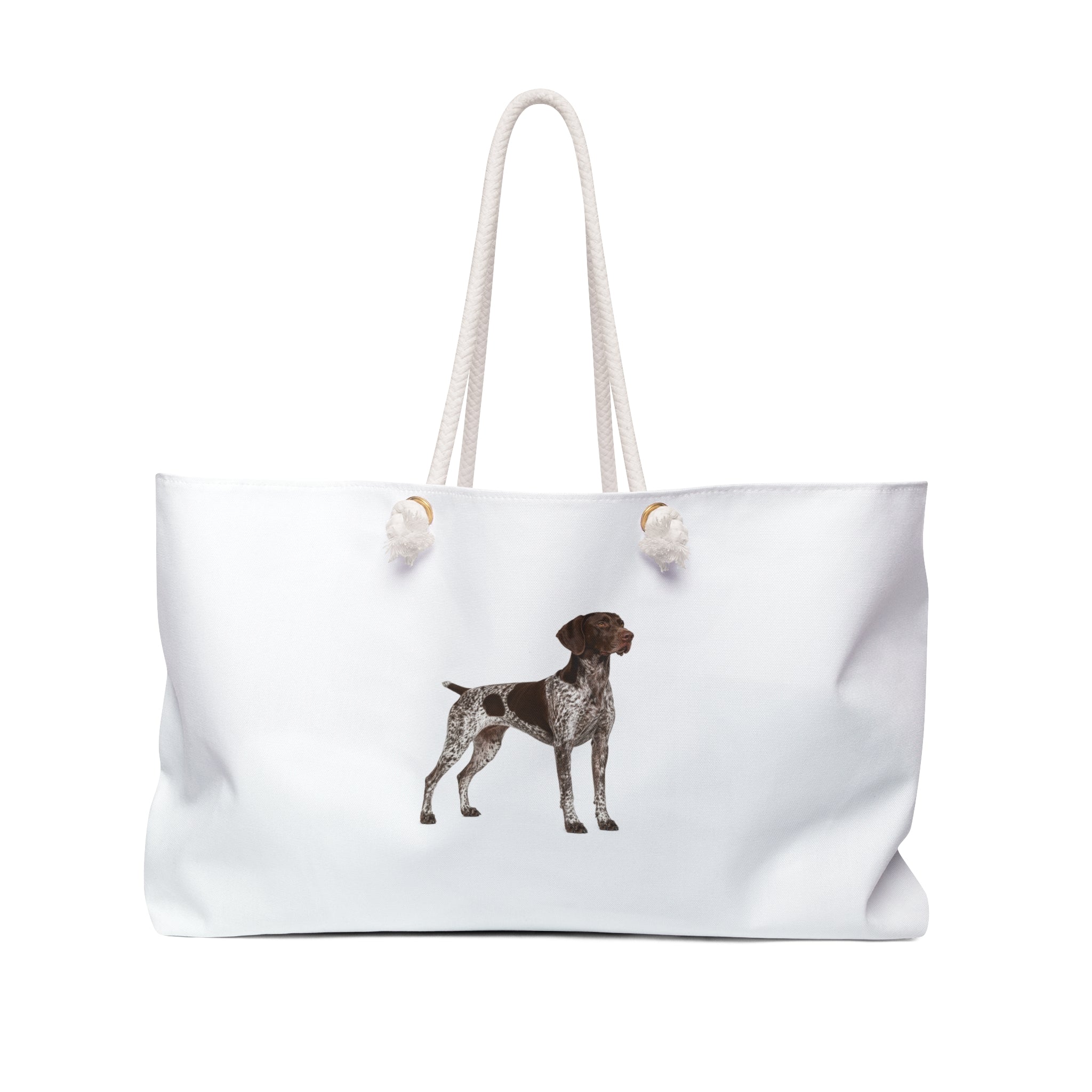 German Shorthaired Pointer Weekender Bag | Dog Print Travel Tote