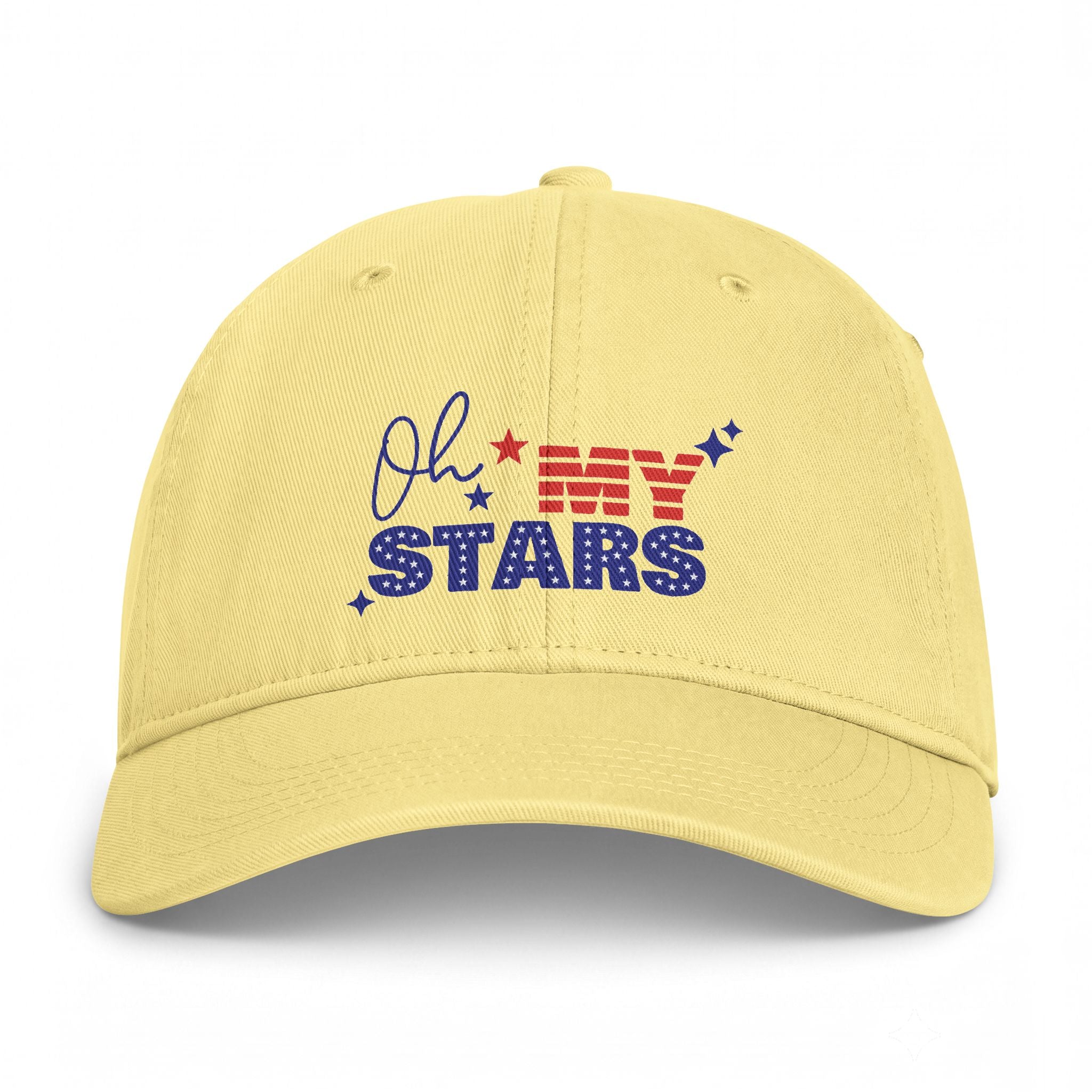Oh My Stars Cap — Patriotic Distressed Dad Hat