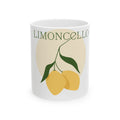Limoncello Lemon Illustration Mug | Ceramic Coffee Tea Cup