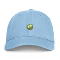 Kiwi Embroidered Dad Hat — Washed Coastal Baseball Cap