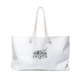 Crypto Coins Logo Weekender Bag | Cryptocurrency Tote, Bitcoin Ethereum Design