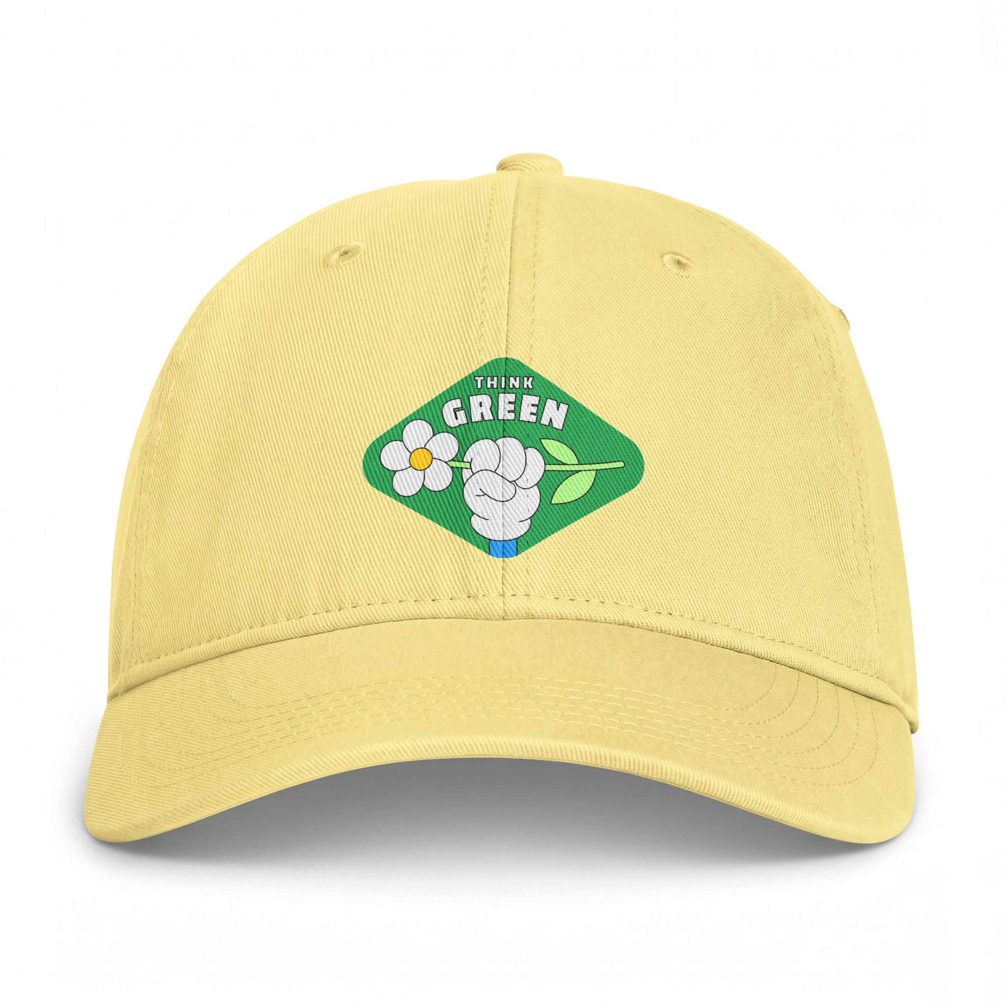Think Green Floral Patch Cap