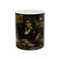 Scarface Al Pacino Portrait Mug | Ceramic Coffee Cup 11oz 15oz