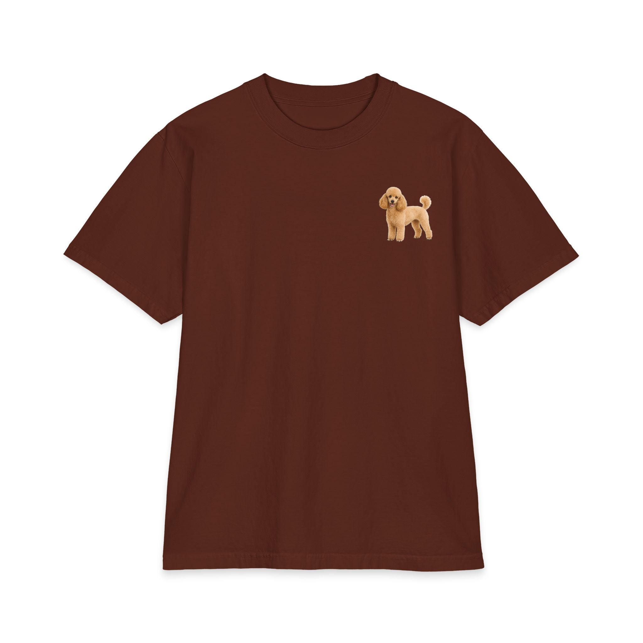 Toy Poodle Illustration T-Shirt | Small Chest Dog Graphic