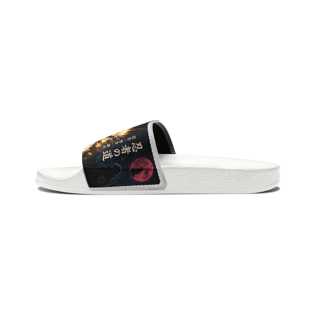 Naruto Character Collage Sandals | Removable Strap Slide