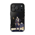 Samurai Mount Fuji Phone Case — 'No More Two-Words' Protective Hard Cover