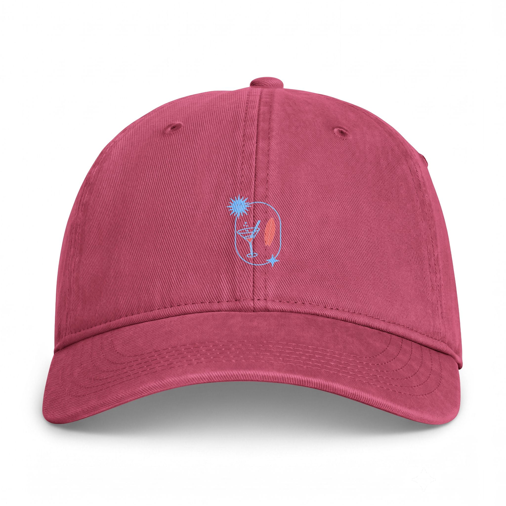 Coastal Cocktail Embroidered Cap