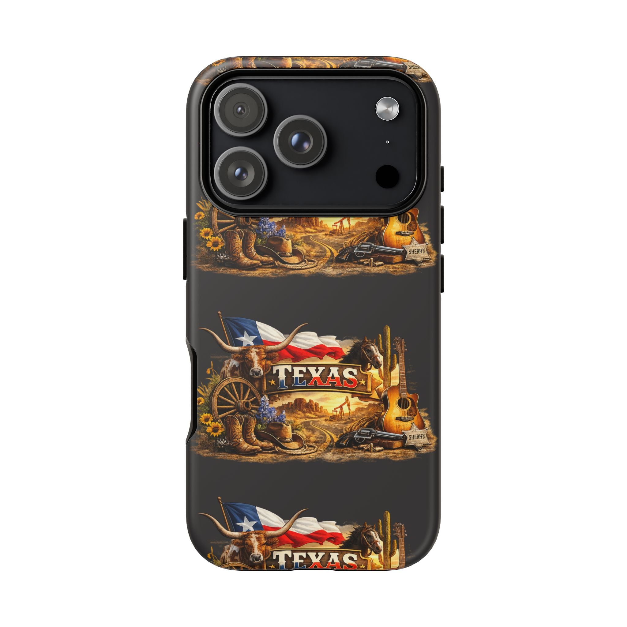 Texas Western Phone Case — Lone Star Cowboy Scenic Tough Case