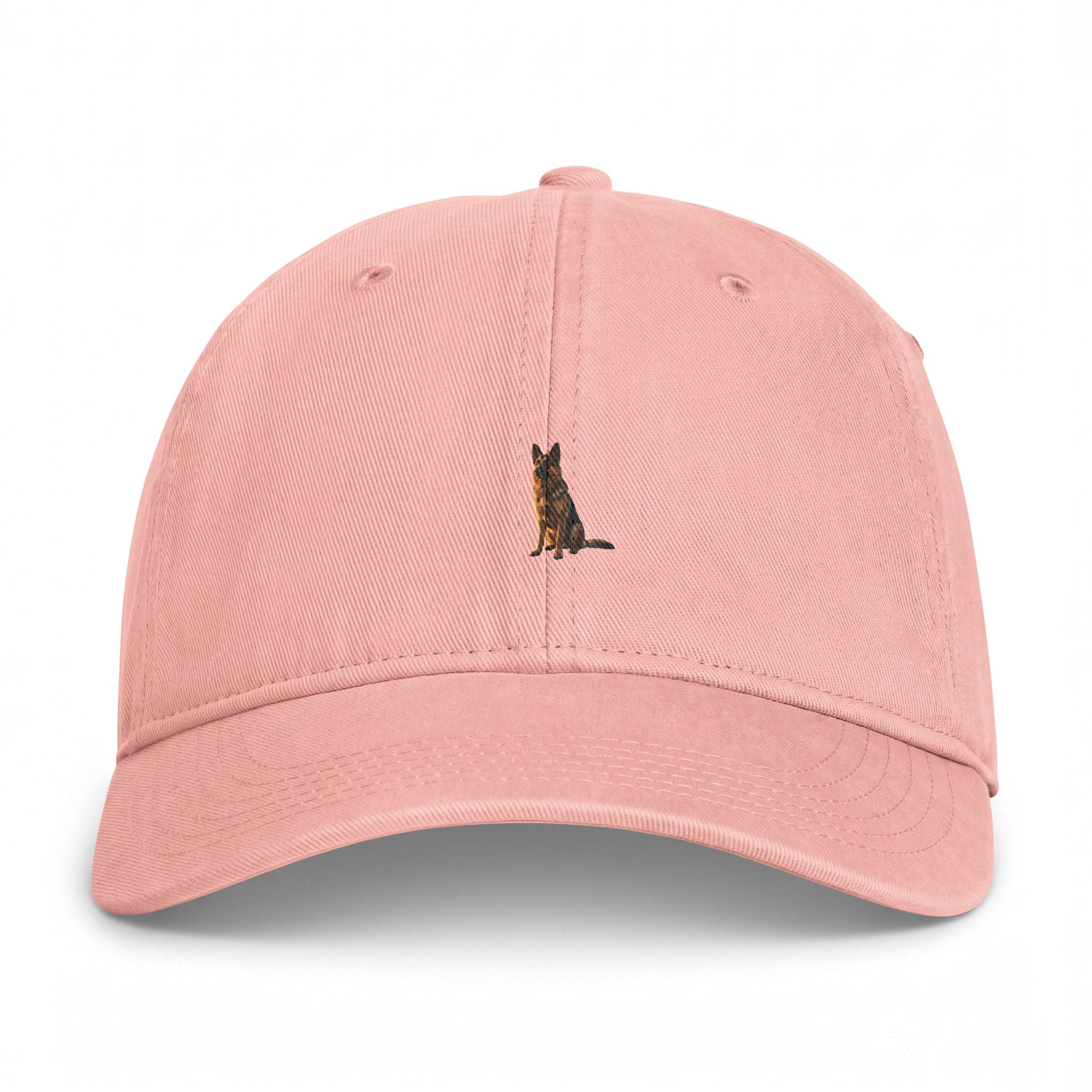 Washed Coastal Cap — Embroidered Seaside Dog Hat