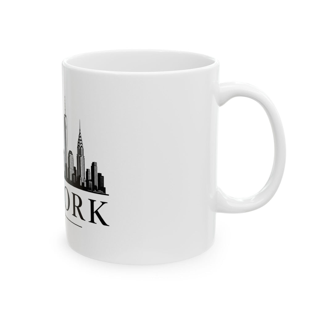 New York Skyline Mug | NYC Cityscape Ceramic Coffee Mug
