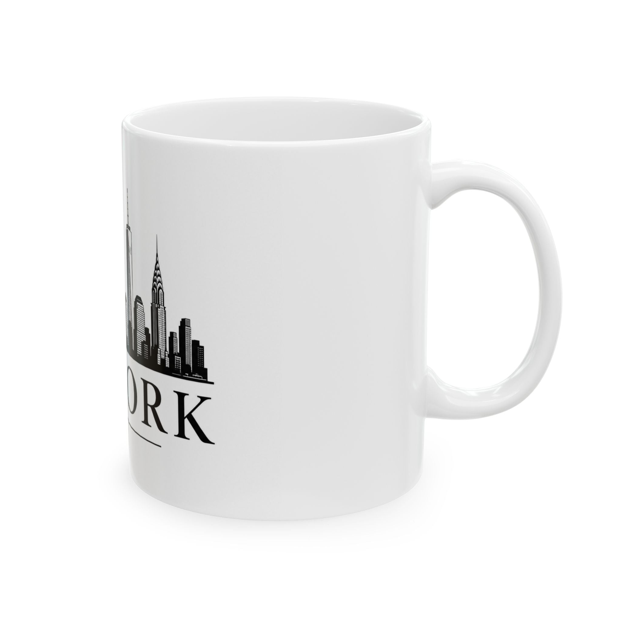 New York Skyline Mug | NYC Cityscape Ceramic Coffee Mug