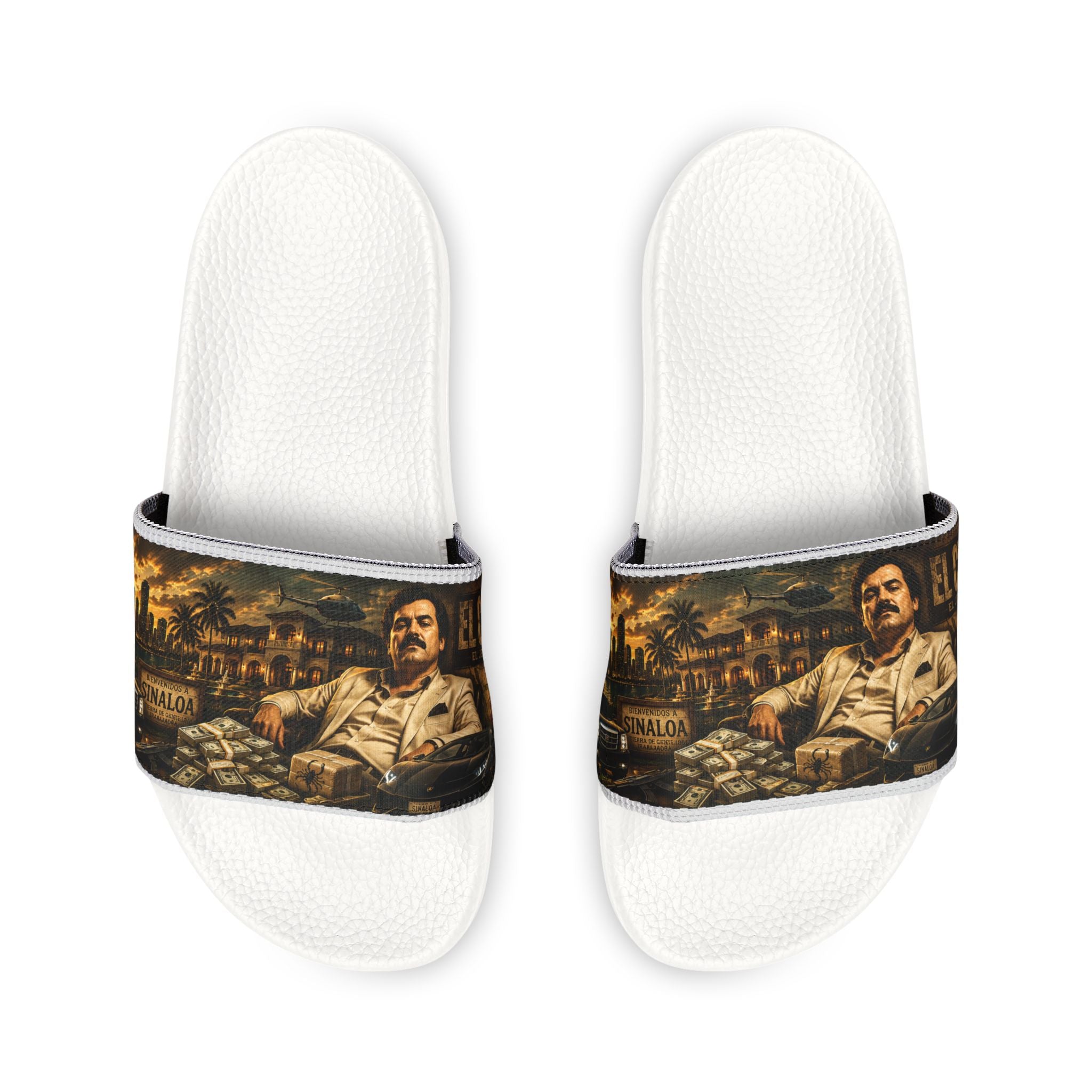 Vintage Theater Poster Sandals | Slide Sandals