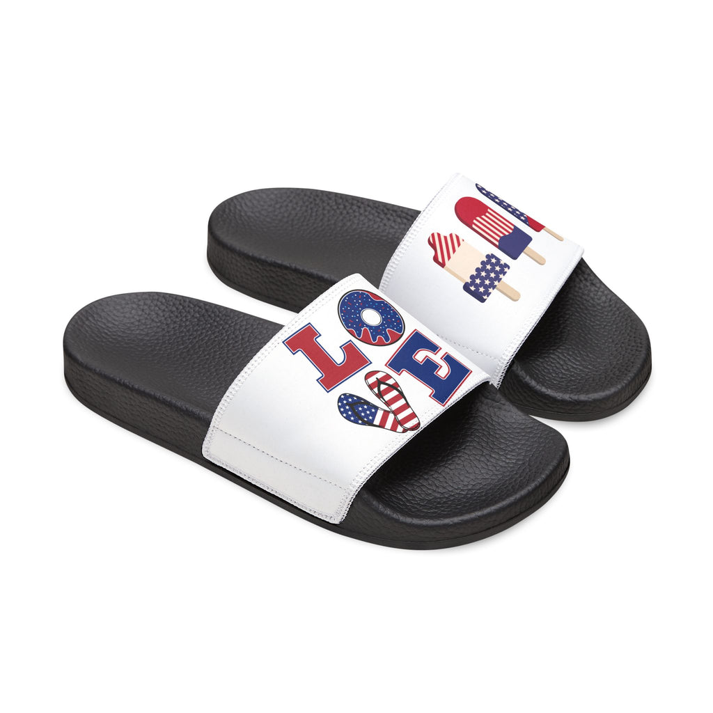 American Flag Popsicle Sandals | Slide