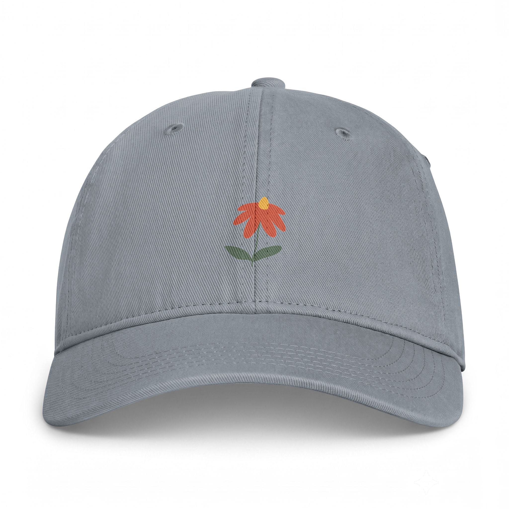 Washed Coastal Cap — Minimal Fisherman Embroidered Dad Hat