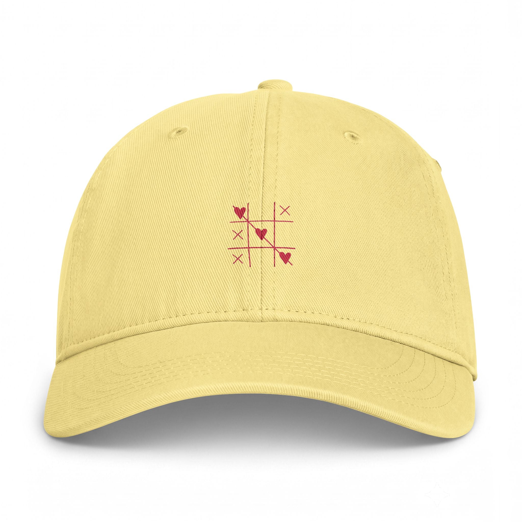 Coastal Washed Cap — Minimal Crossed Flags Embroidered Hat
