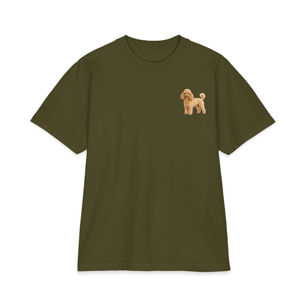 Toy Poodle Illustration T-Shirt | Small Chest Dog Graphic