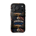 American Dream Phone Case — Patriotic Eagle & Flag Tough Case