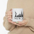 New York Skyline Mug | NYC Cityscape Ceramic Coffee Mug