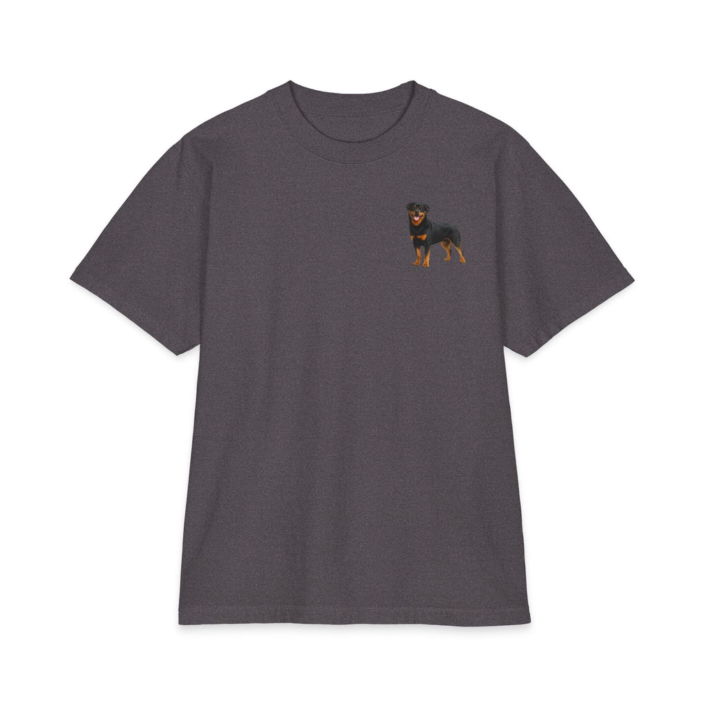 Rottweiler Illustration T-Shirt | Small Chest Dog Graphic Tee