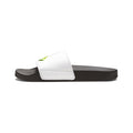 Tropical Leaf Slide Sandals | Removable Strap Sandal