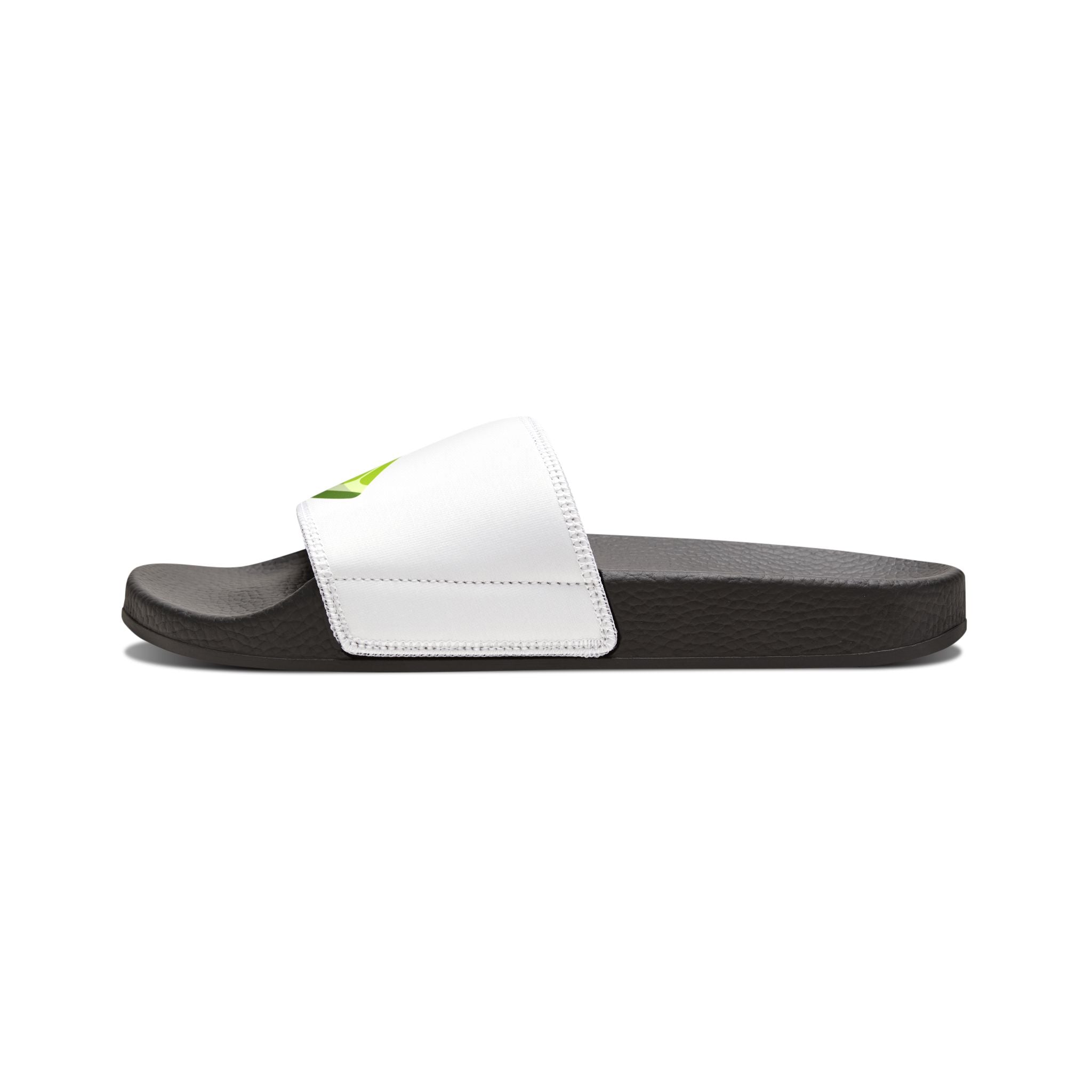 Tropical Leaf Slide Sandals | Removable Strap Sandal