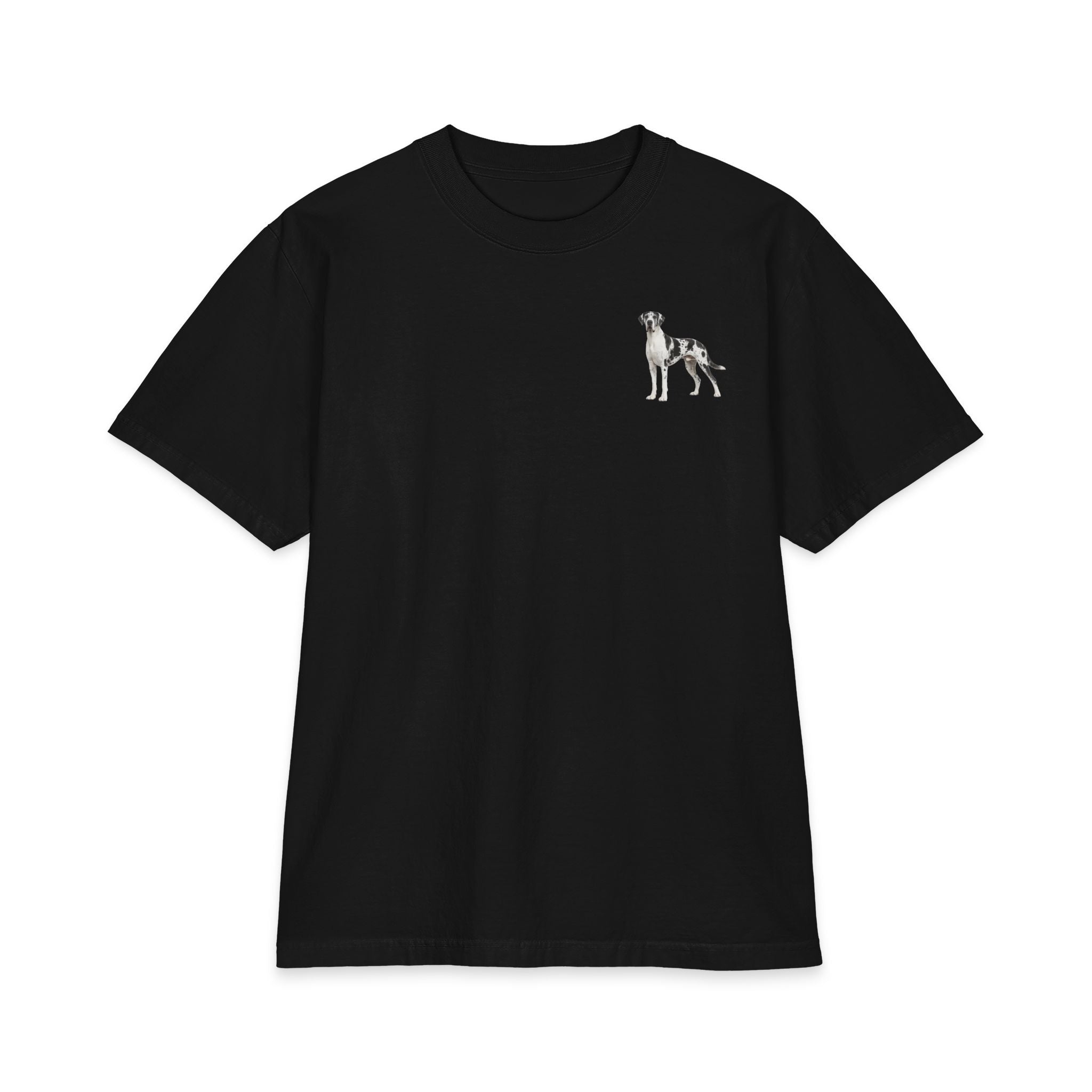 Minimal Greyhound Illustration T-Shirt | Small Chest Dog Graphic