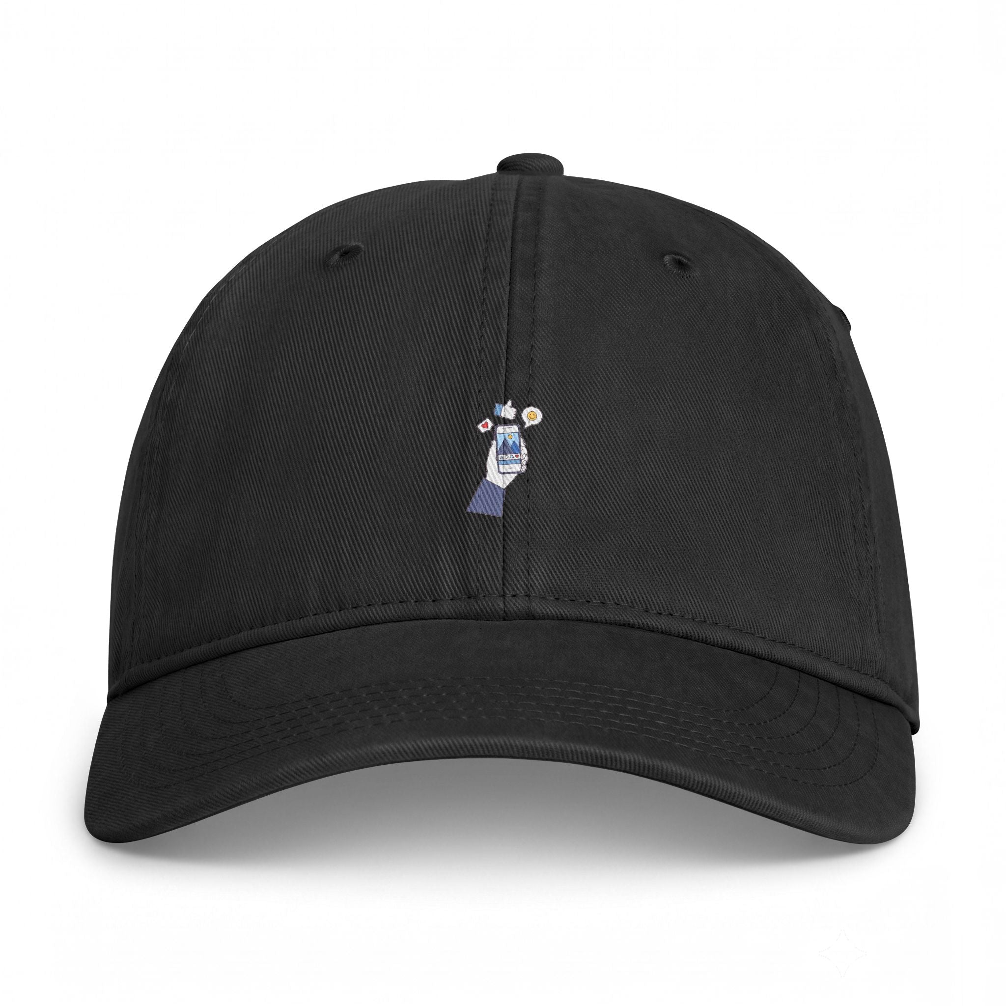 Coastal Washed Cap - Embroidered Seagull Beach Dad Hat