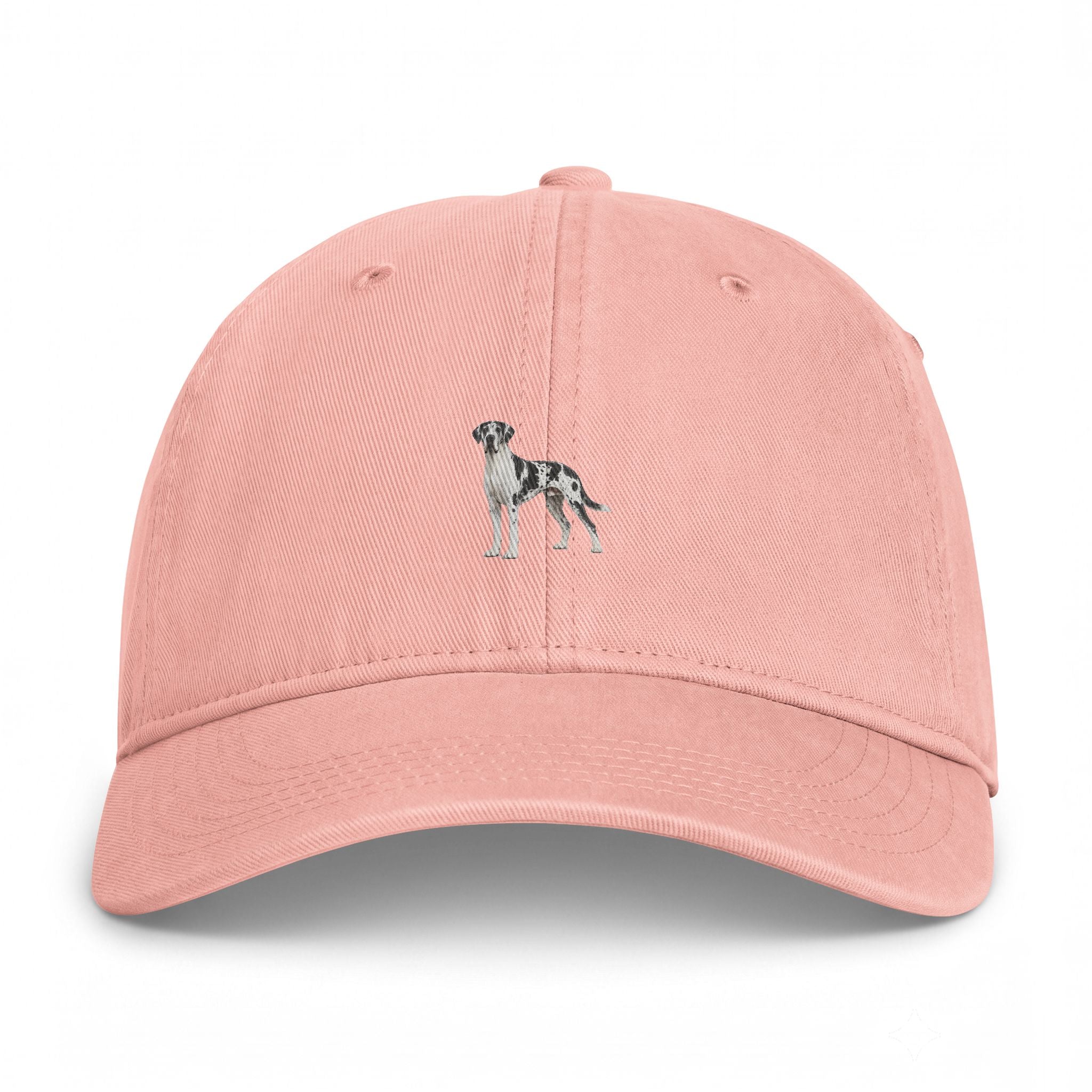Washed Baseball Cap — Coastal Greyhound Patch