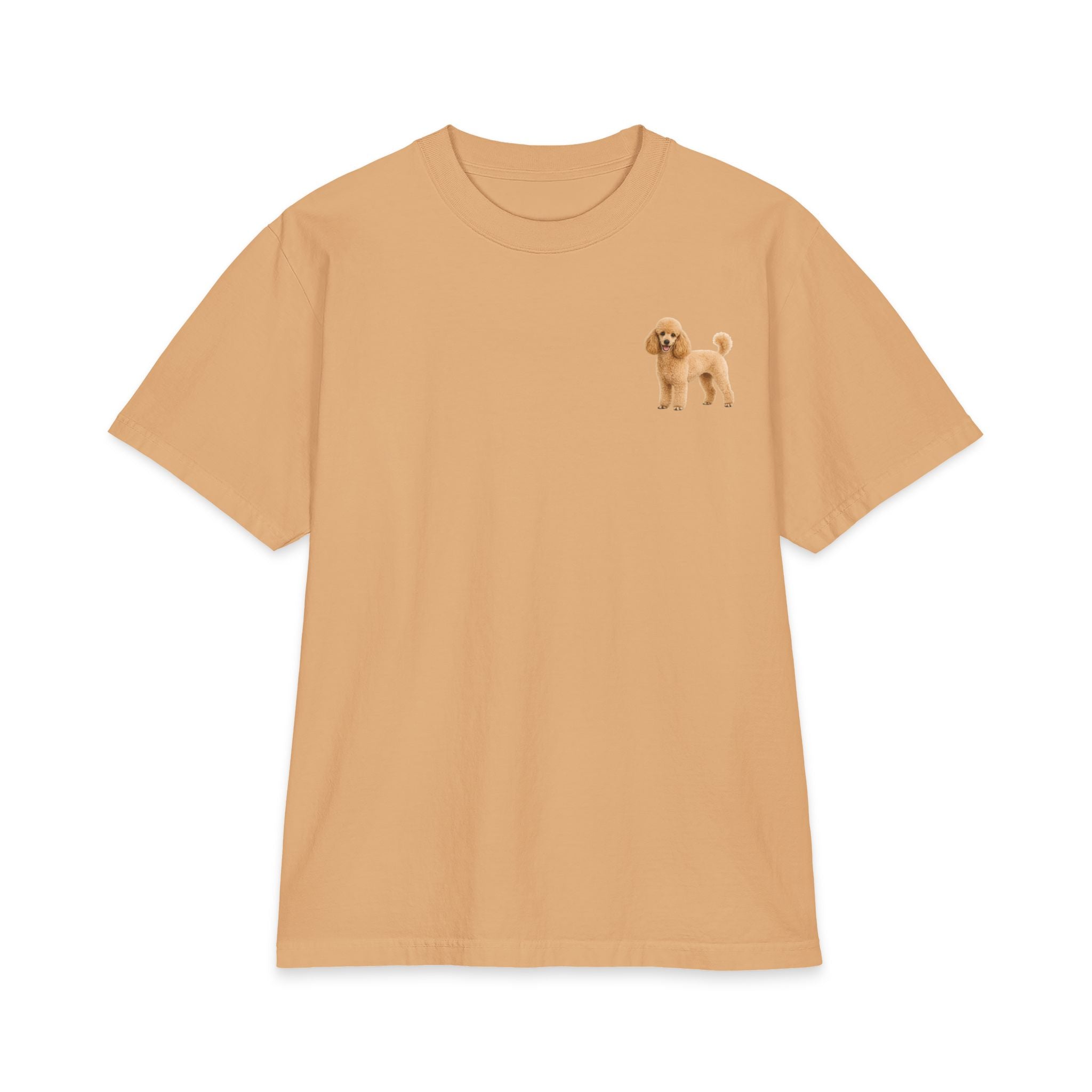 Toy Poodle Illustration T-Shirt | Small Chest Dog Graphic