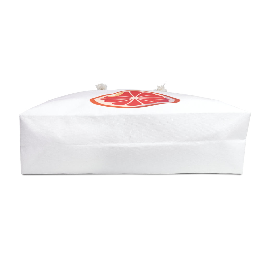 Grapefruit Slice Weekender Bag | Citrus Fruit Beach Tote