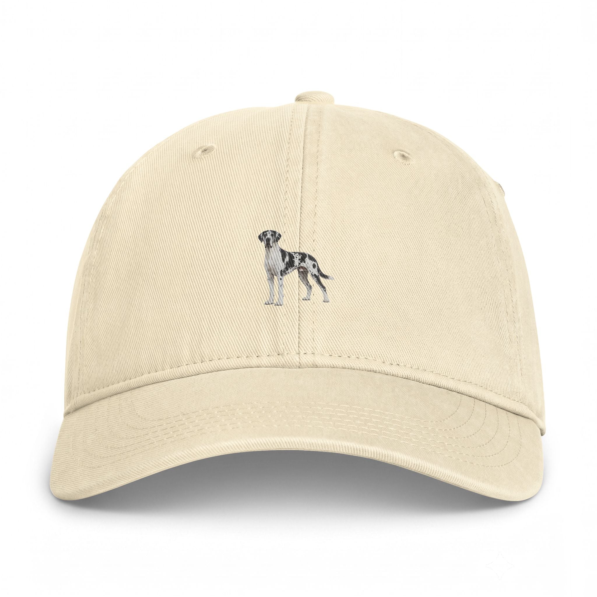 Washed Baseball Cap — Coastal Greyhound Patch