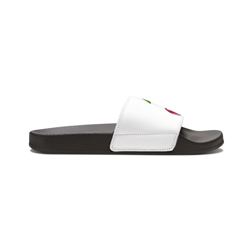 Tropical Leaf Slide Sandals | Removable Strap Sandal