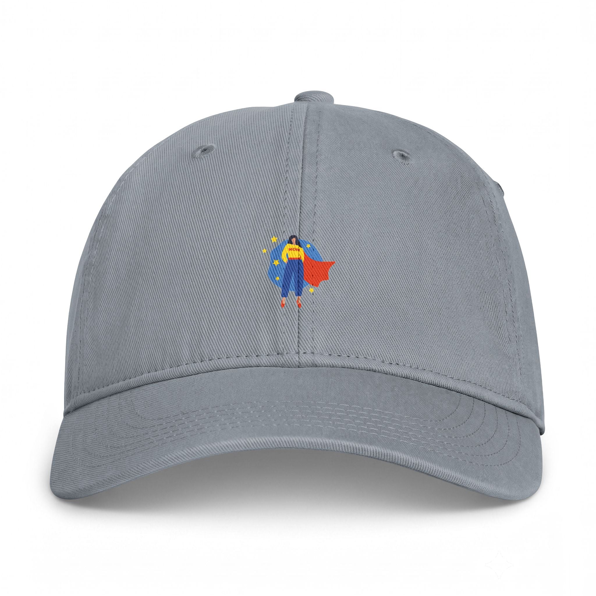 Superhero Coastal Washed Cap — Embroidered Kid-Friendly Cape Design