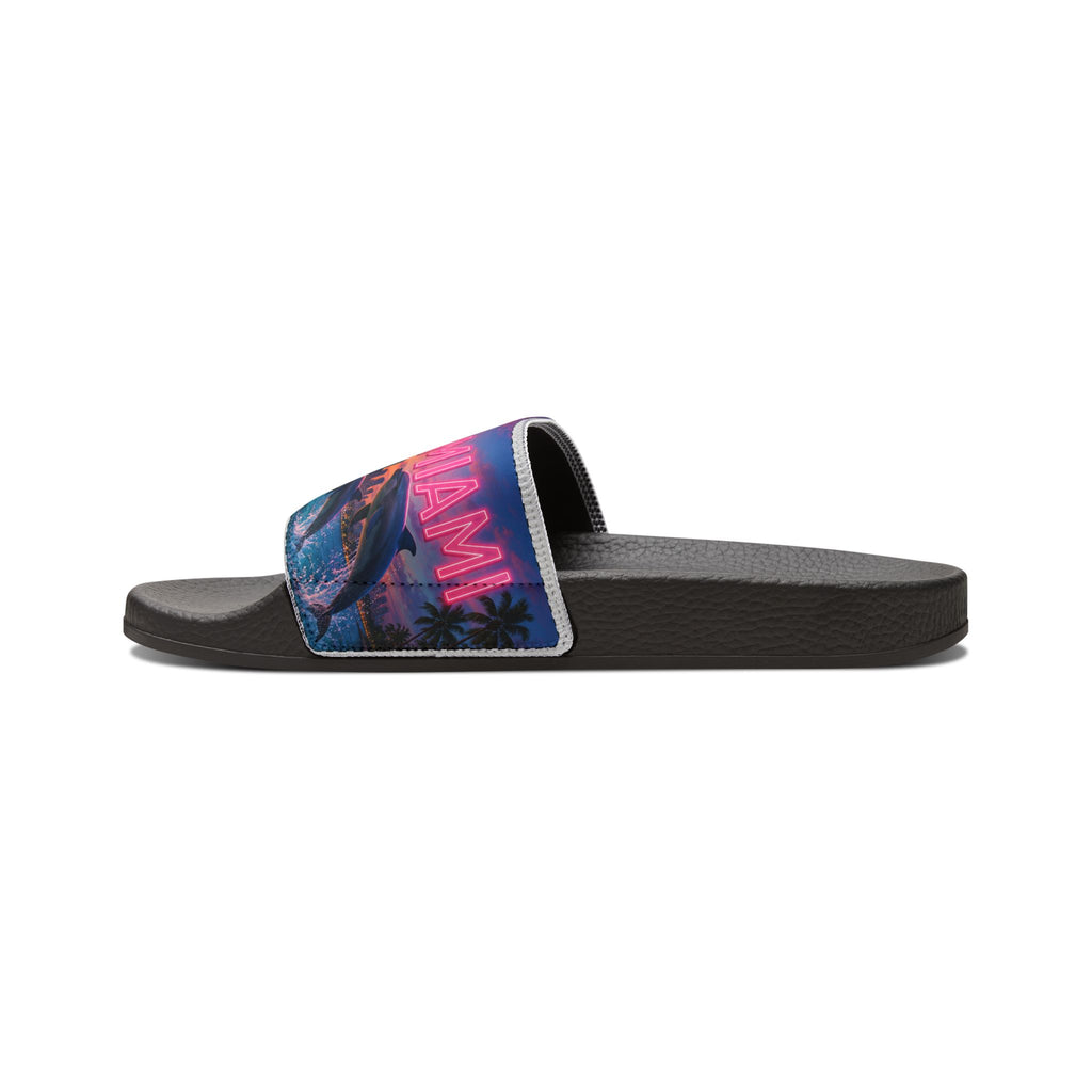 Miami Neon Wave Sandals | Slide